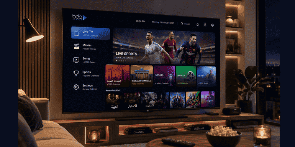 تشغيل IPTV على LG Smart TV باستخدام Bob Player